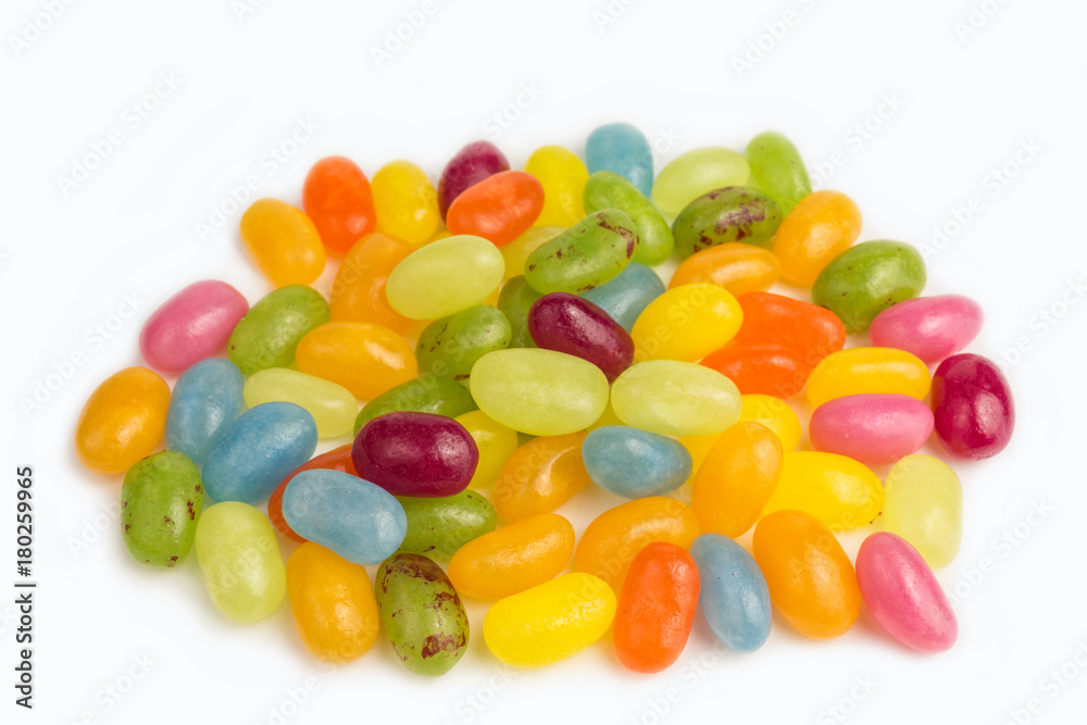 heap of jelly beans with different colors and flavors heap of jelly beans with different colors and flavors