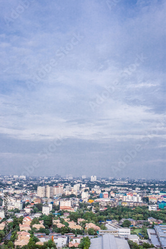 Fototapeta Naklejka Na Ścianę i Meble -  city buildings with blue sky