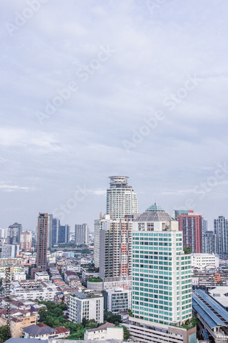 city buildings with blue sky © sky studio