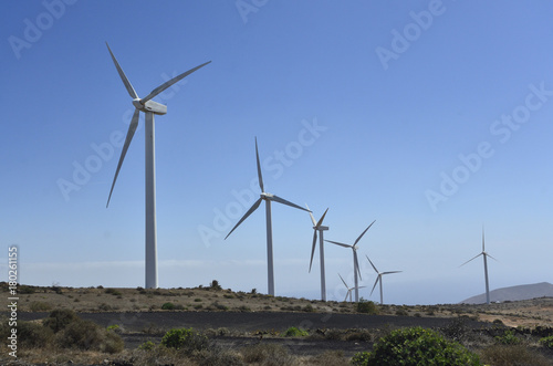 Windkraftanlage Parque Eolico auf Lanzarote