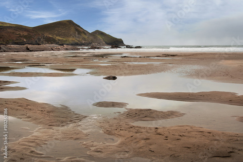 Crackington haven Cornwall photo