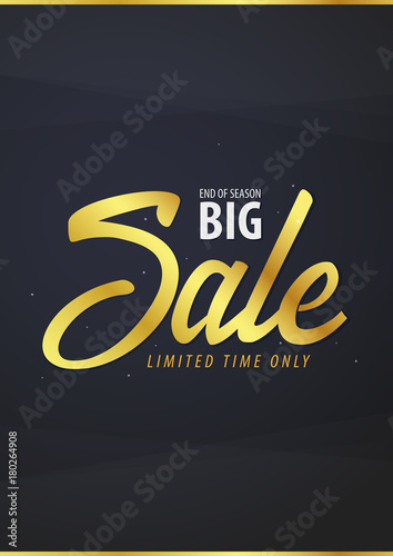 Sale poster or Flyer design. Discount background for the online store, shop, promotional leaflet, poster, banner. Vector illustration.
