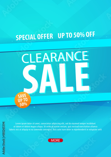 Sale poster or Flyer design. Discount background for the online store, shop, promotional leaflet, poster, banner. Vector illustration.