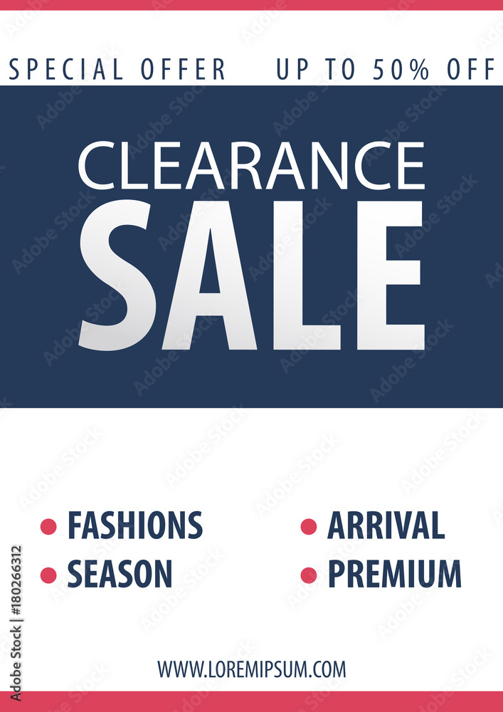 Obraz premium Sale poster or Flyer design. Discount background for the online store, shop, promotional leaflet, poster, banner. Vector illustration.