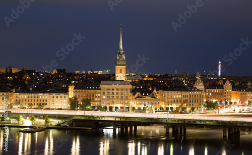 General view of Old Town Gamla Stan in Stockholm, Sweden © EvrenKalinbacak