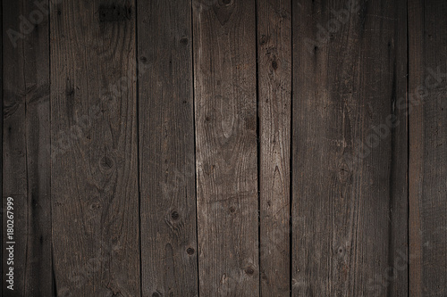 Old weathered planks texture with rusty nails.