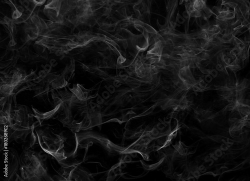 pale white smoke on a black background