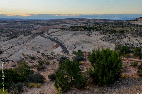 winding Utah Scenic Byway 12 on Kaiparowits Plateau
Grand Staircase Escalante National Monument, Garfield County, Utah, USA photo