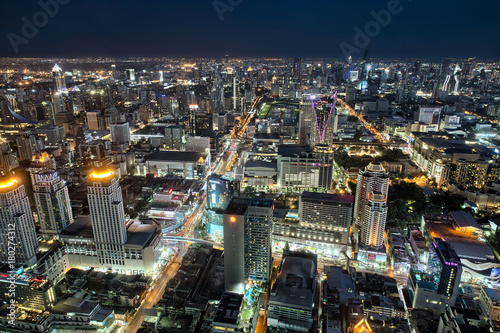 Bangkok Skyline Nightview