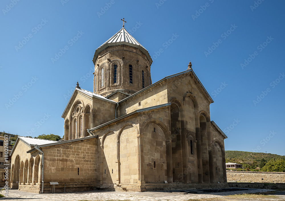 The Samtavro Monastery is a complex of the Samtavro - Transfiguration Church and the St. Nina Female Convent located at the confluence of the Mtkvari and Aragvi Rivers (Mtskheta, Georgia). 