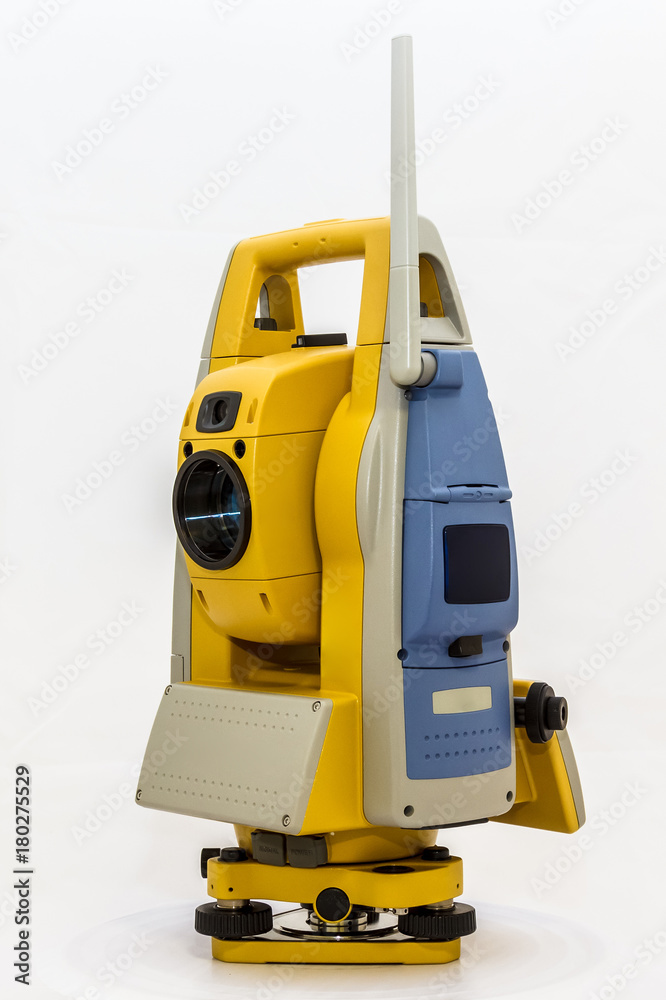 Fototapeta premium Геодезический тахеометр