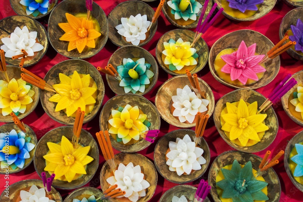 Fototapeta premium Various colors on Loy Krathong