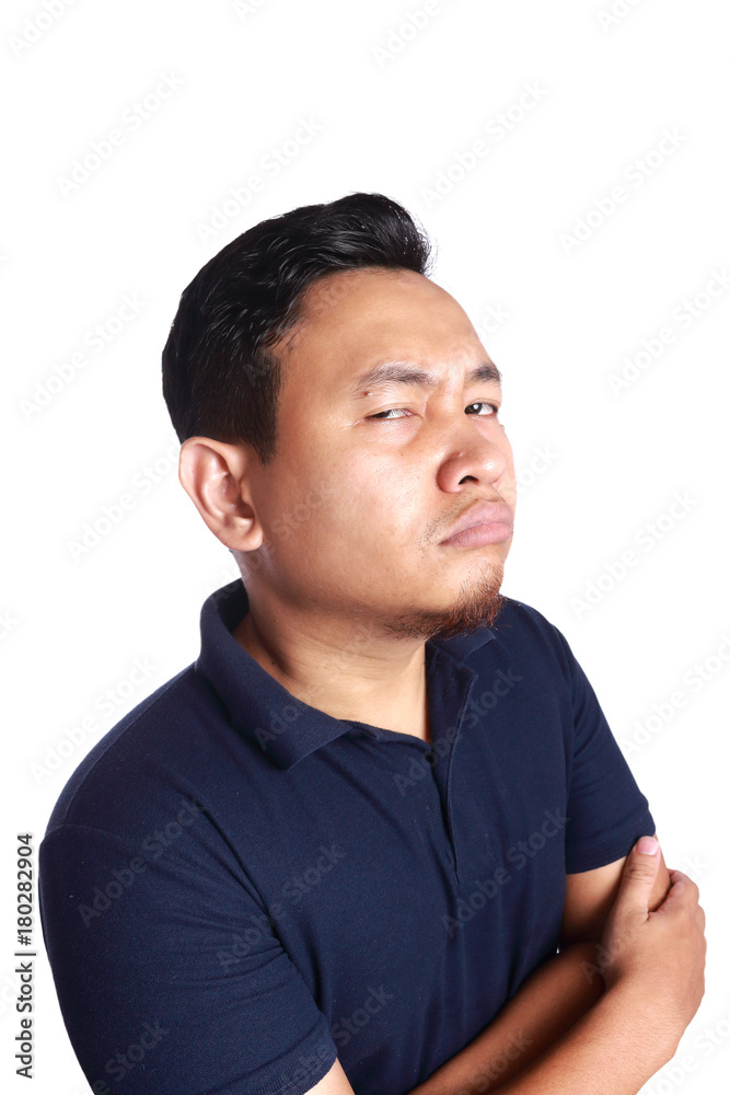 Synical Asian Man Expression Synical Asian Man Expression