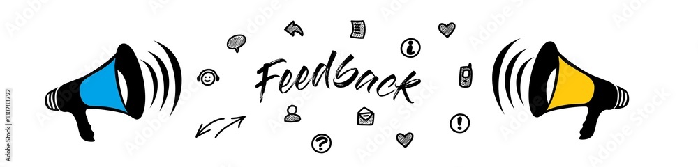 Obraz premium Feedback