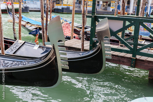 Gondola on the canals of Venice © arbalest