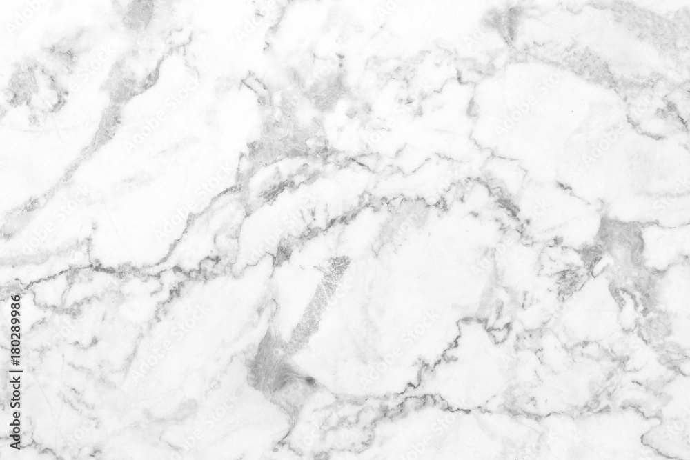 Obraz premium White marble texture background pattern with high resolution.