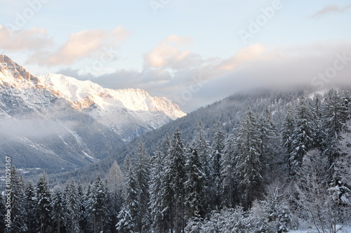 Winter mountains. Tyrol, Austria © Oleg Saenko