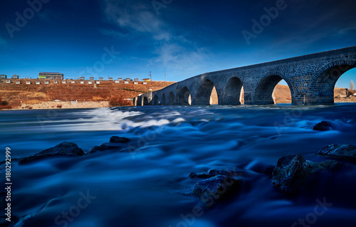 Historical Murad Bridge - Mus City - Turkey  photo