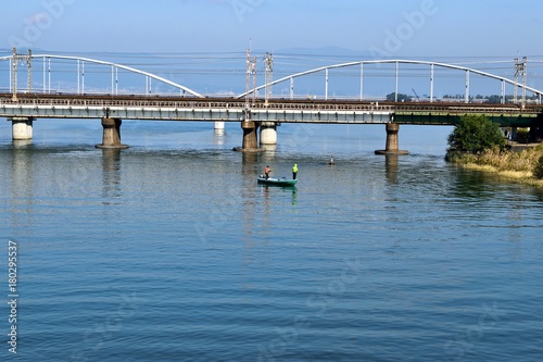 瀬田川に架かる鉄橋