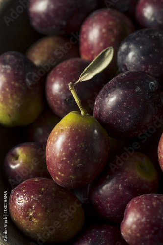 Raw Fresh Organic Greek Olives © Brent Hofacker