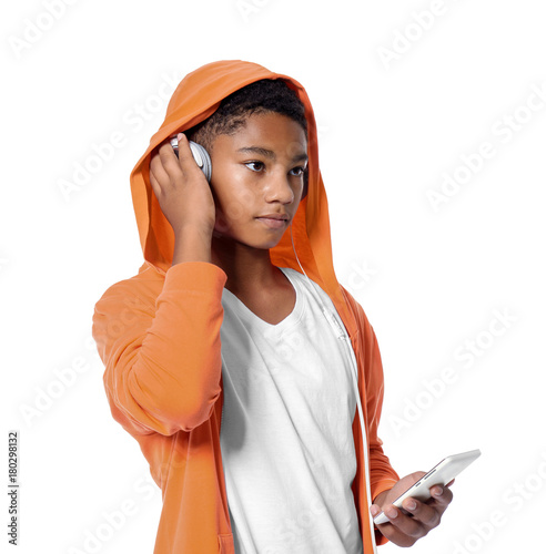 African-American teenager w...