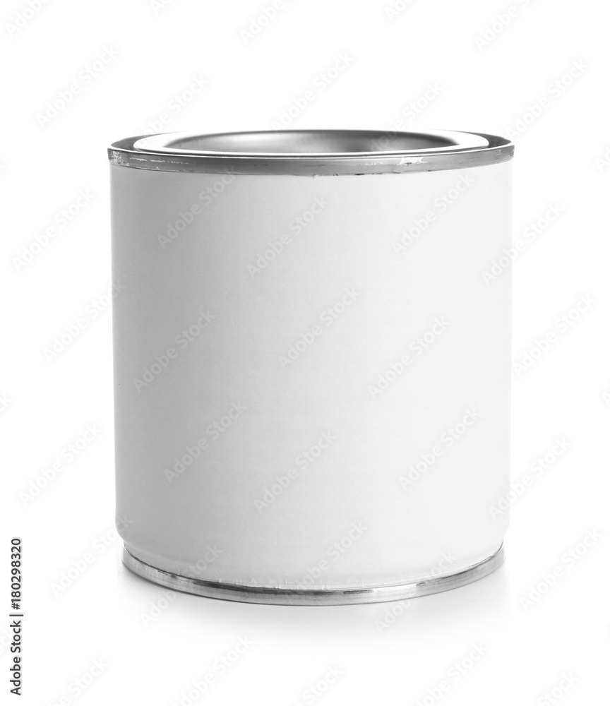 Paint can, isolated on white Paint can, isolated on white