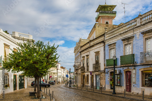 Obraz na płótnie Views from the streets of Tavira in Portugal w salonie