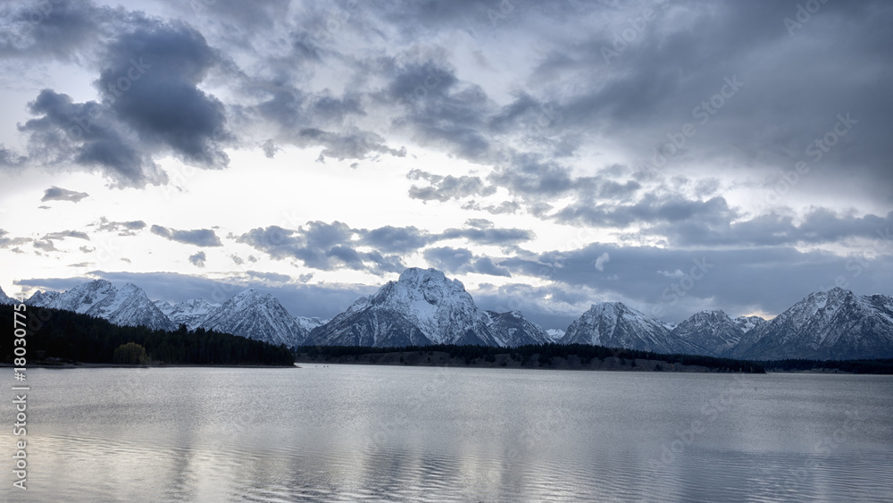 Teton Refrection Teton Refrection