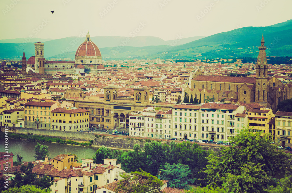 Obraz premium panorama of Florence