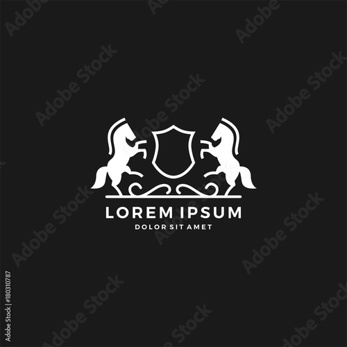 horse crest logo