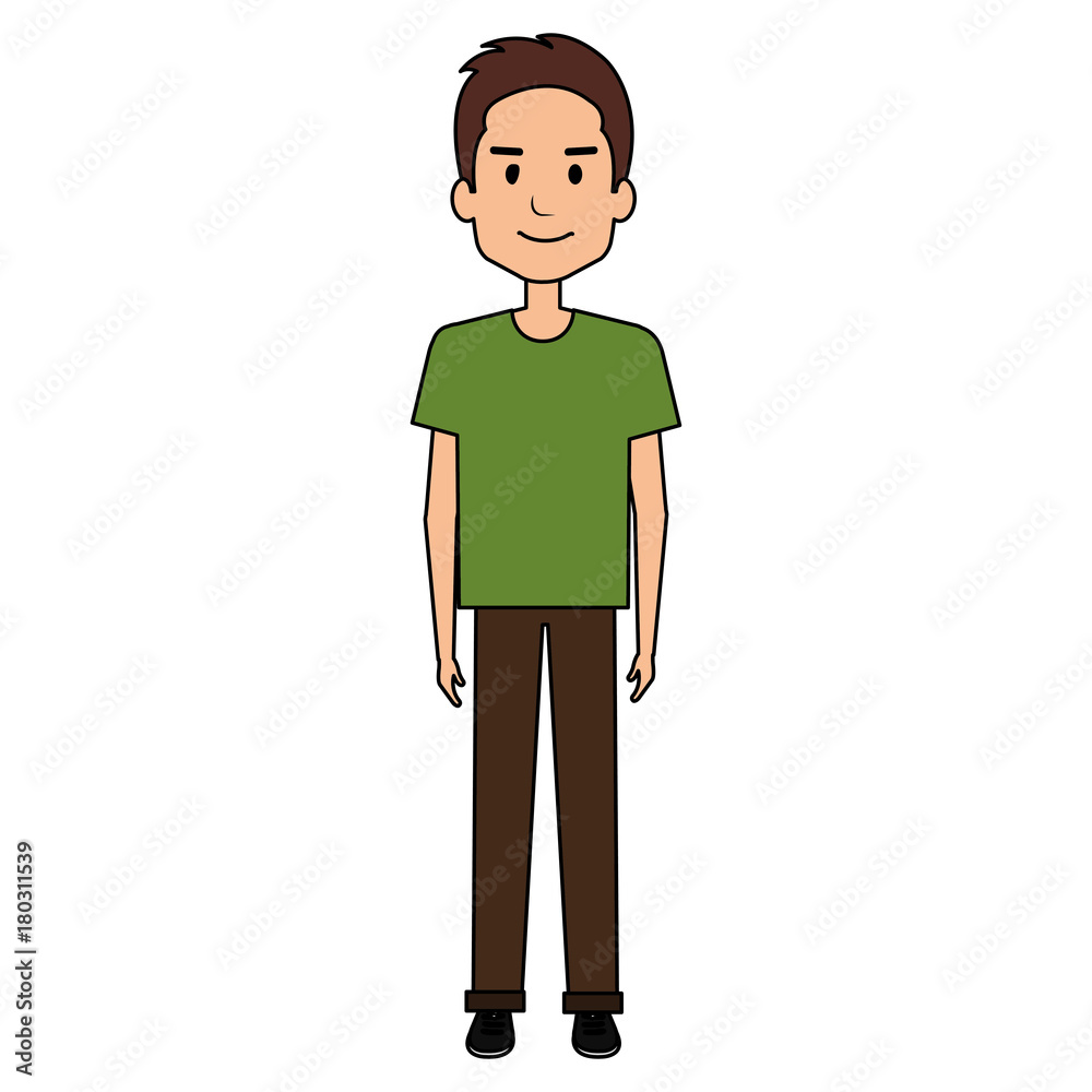 young man avatar character vector illustration design young man avatar character vector illustration design