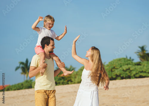 Family with a child