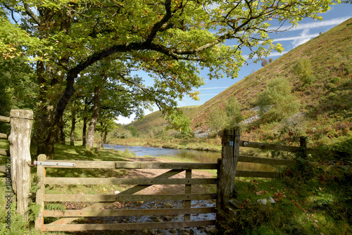 Path in Doone Valley, Exmoor, North Devon photo