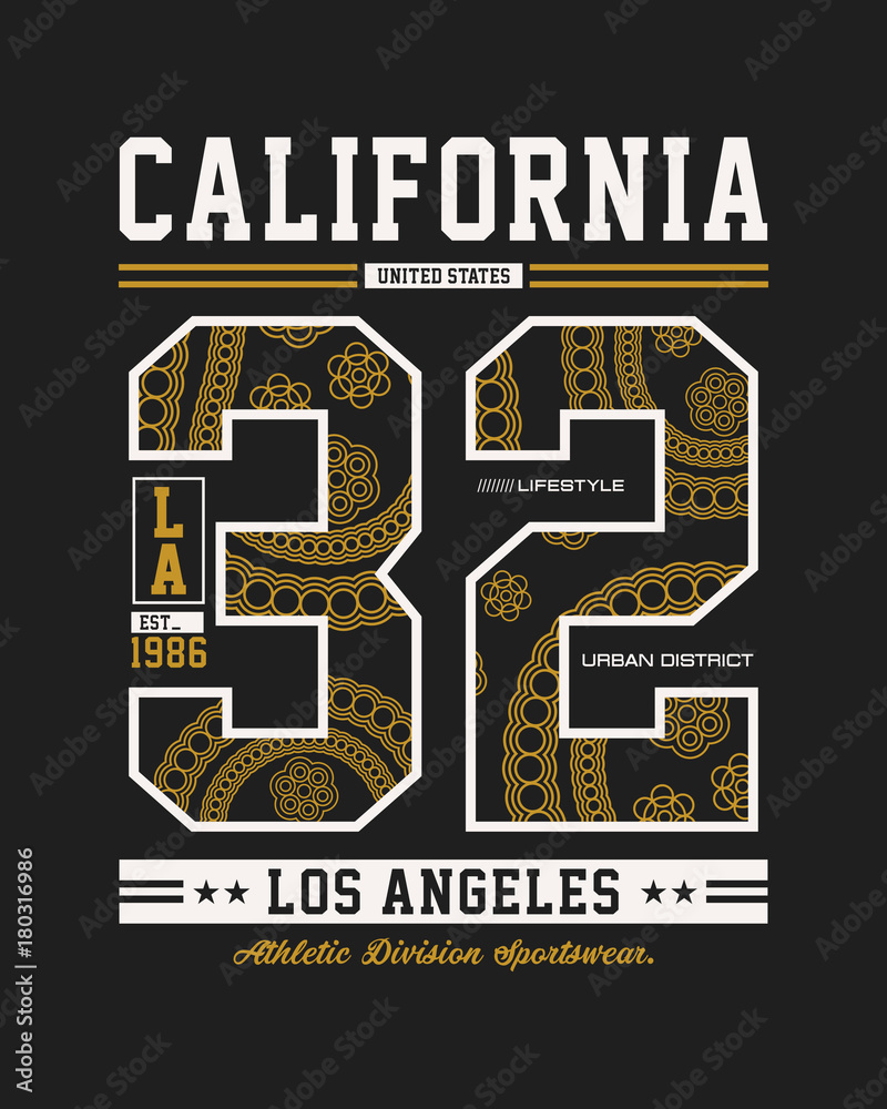 Athletic LA California