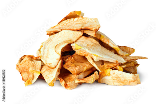 Sliced dry apples