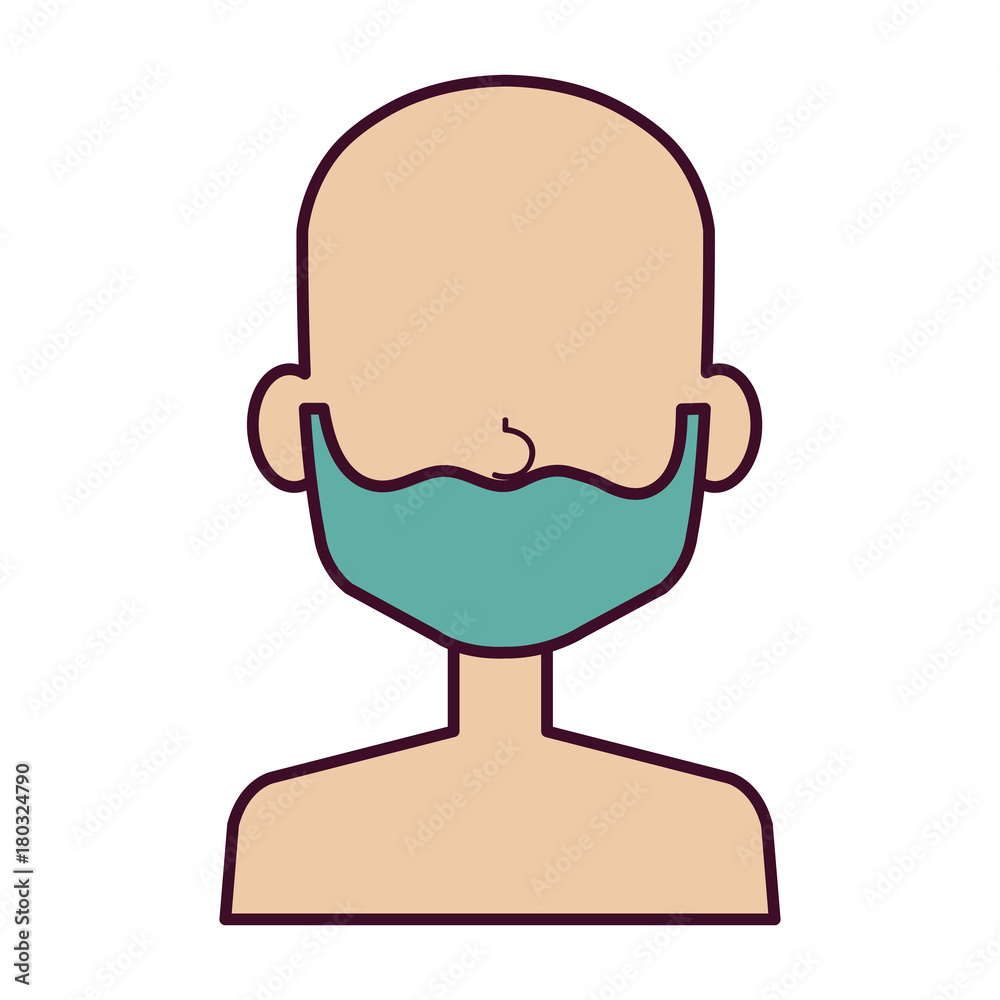 young man shirtless avatar character vector illustration design young man shirtless avatar character vector illustration design