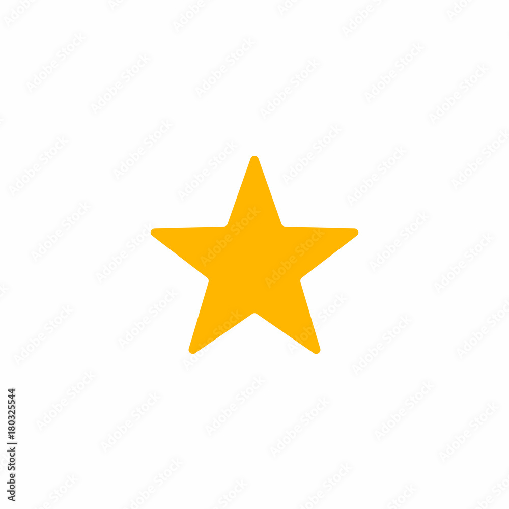 Fototapeta premium Christmas Star Vector Icon 05