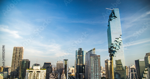 Mahanakhon tower  Bangkok  Thailand