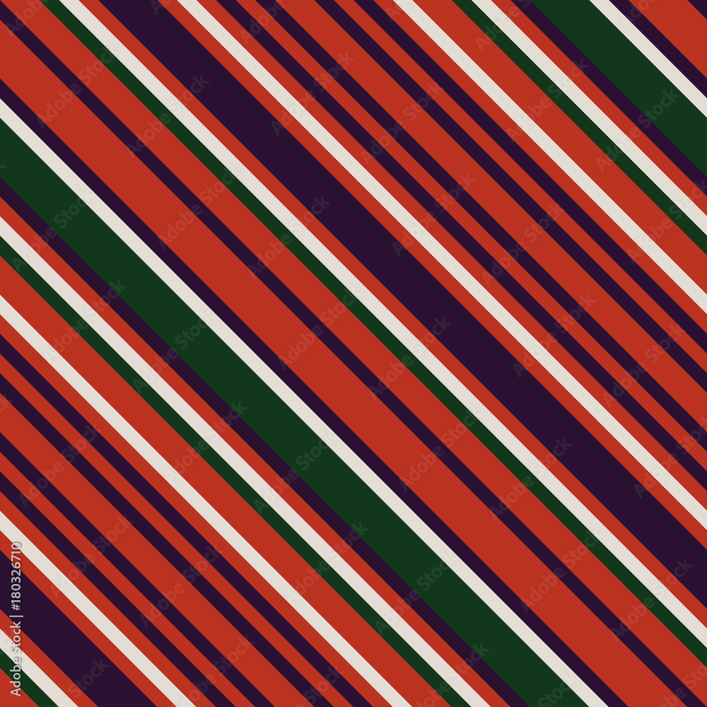 Christmas Diagonal Striped Seamless Pattern Christmas Diagonal Striped Seamless Pattern