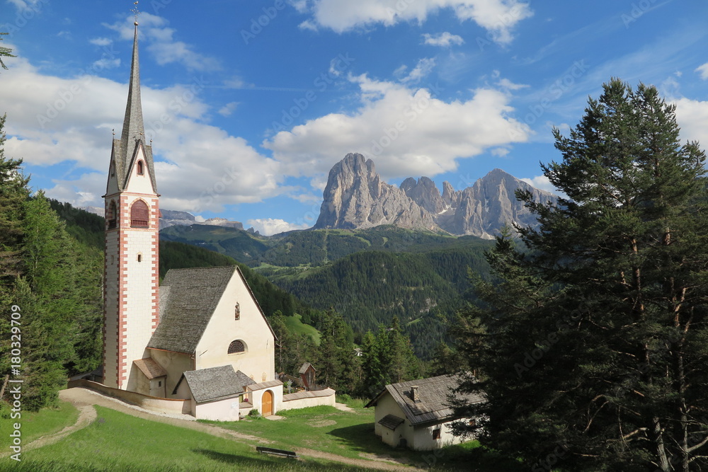 St.Jakobskirche in Gröden, Südtirol