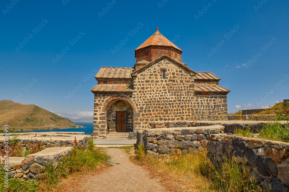 Sevanavank Monastery on Sevan Lake in Armenia