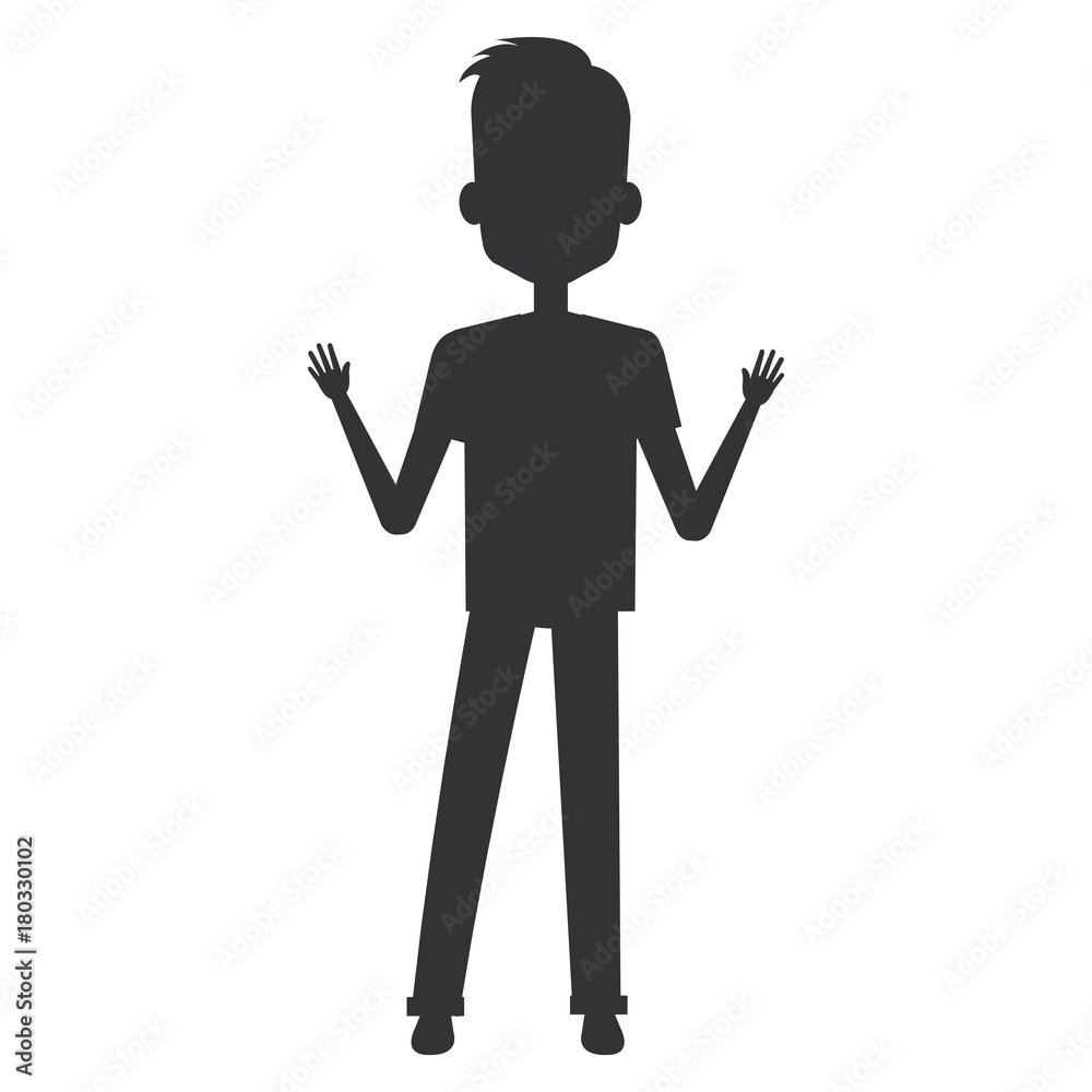 young man avatar character vector illustration design young man avatar character vector illustration design