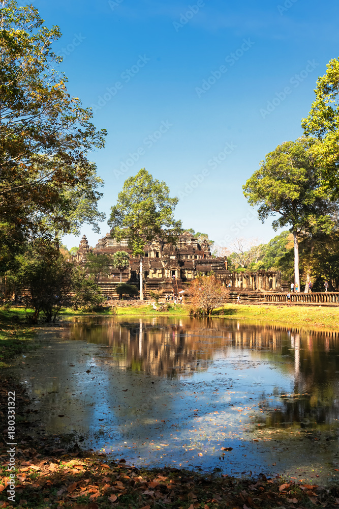 The Baphuon temple at Angkor Wat Thom, Cambodia