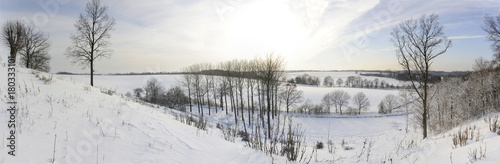 winterlandschap in zuid-limburg