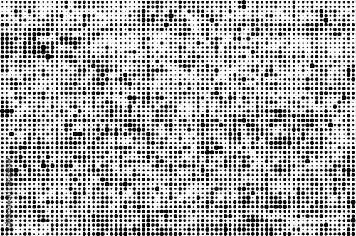 Dark Pixels texture. Pixel Abstract Mosaic Gradient Design Background. Monochromatic Abstract Background Isolated on white. Vector Illustration.
