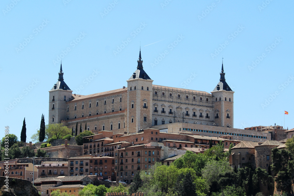 The Alcazar of Toledo, Spain 