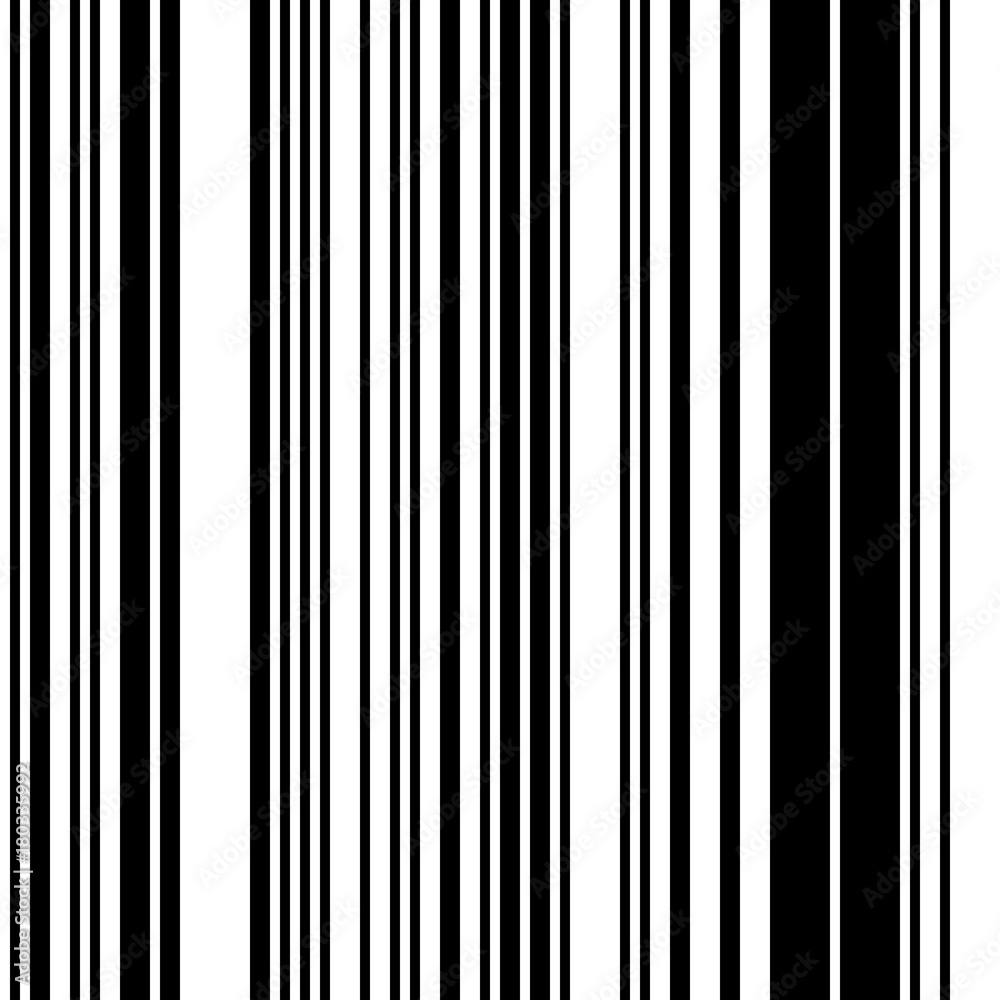 Black and White Straight Vertical Variable Width Stripes Black and White Straight Vertical Variable Width Stripes