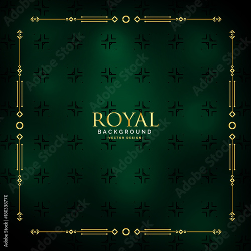royal golden background design illustration