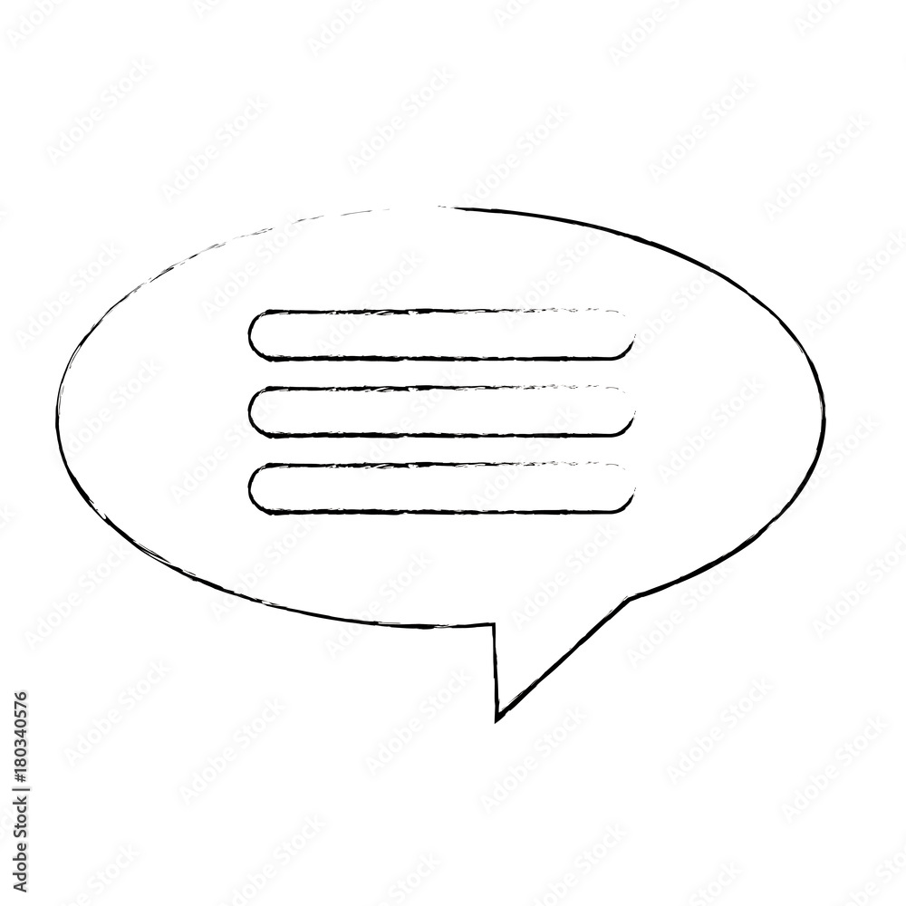 speech bubble isolated icon vector illustration design