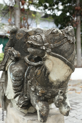 Wat Nangnong Worawihan Local Temple  Bangkok Thailan